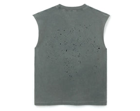 M MothTech Muscle Tee | Faded Black