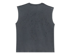 M MothTech Muscle Tee | Aged Black