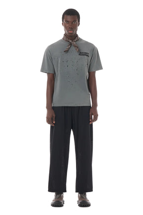 M MothTech T-Shirt | Faded Black 01A08