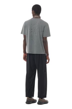 M MothTech T-Shirt | Faded Black 01A08