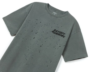 M MothTech T-Shirt | Faded Black 01A08