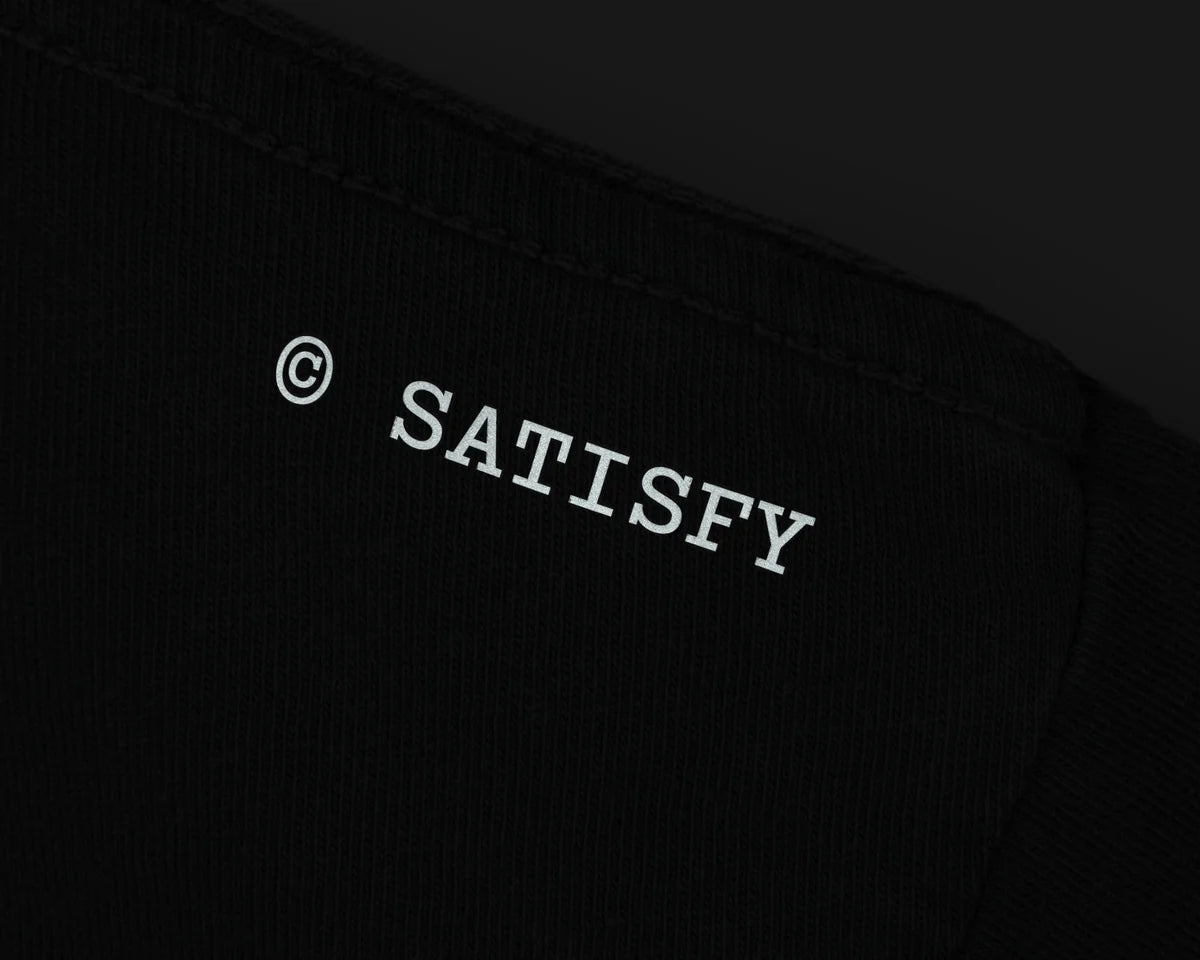 M MothTech T-Shirt | Faded Black 01A08