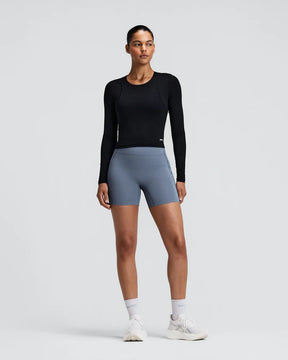 W GeoMesh Eclipse Long Sleeve | Black