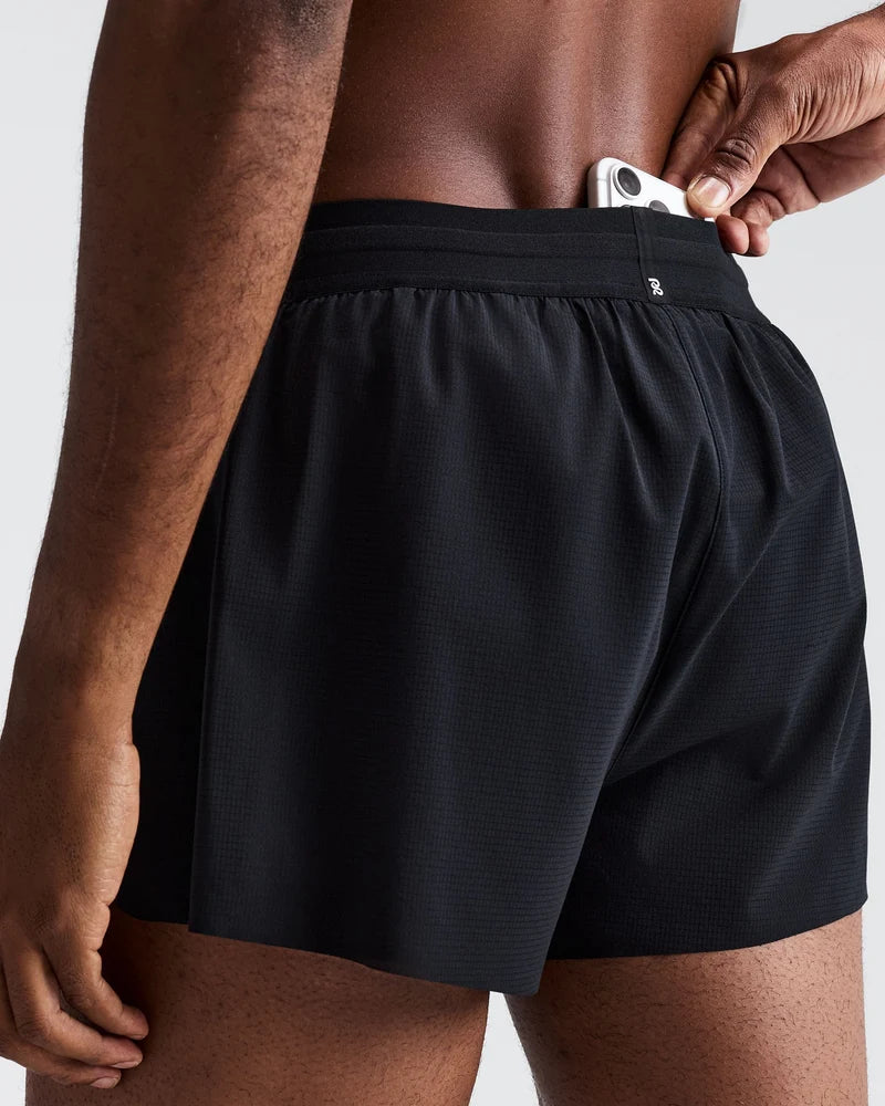M RipSpeed 3" Split Shorts | Black