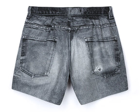M PeaceShell 5" Unlined Shorts | Black Denim