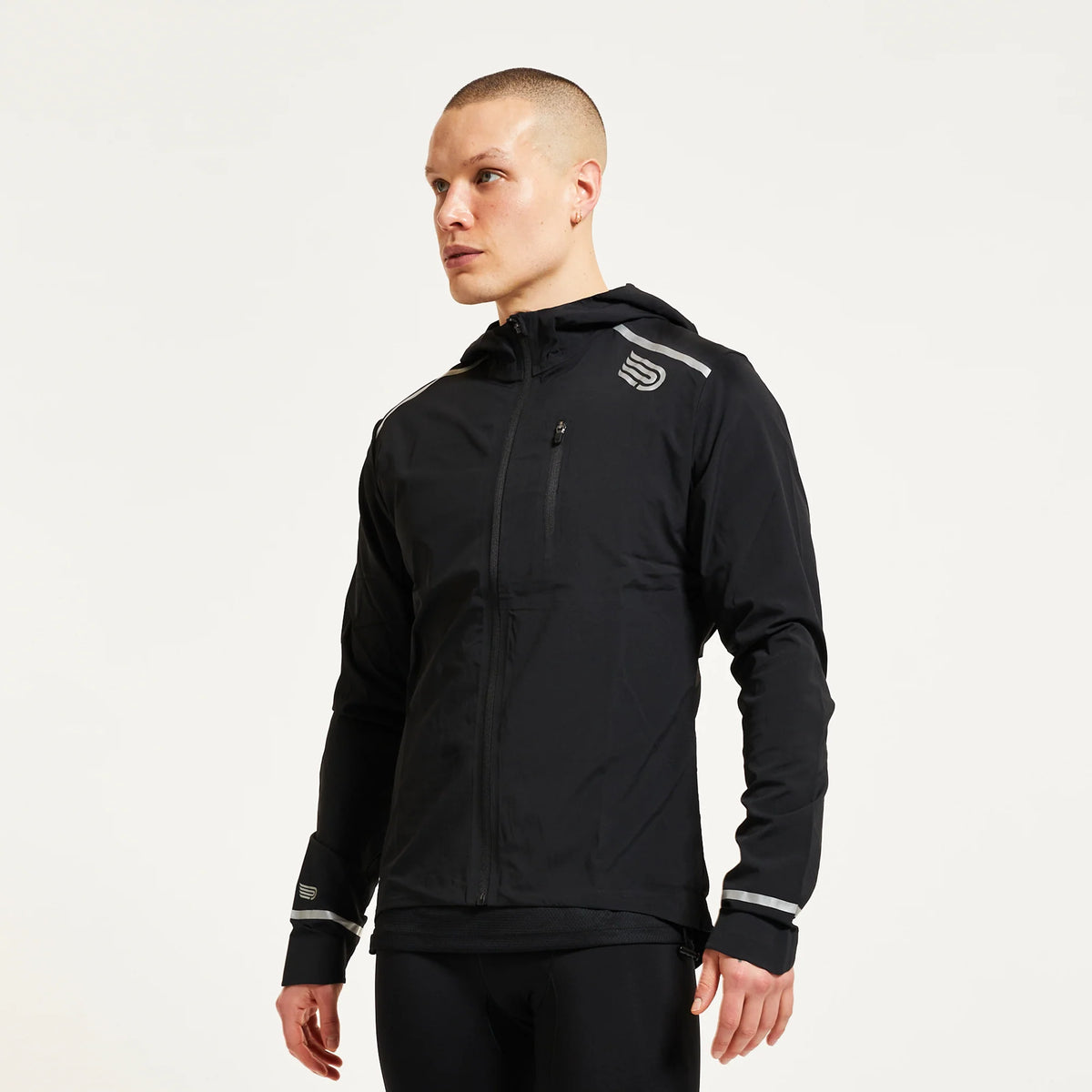 M Ecolite Run Jacket | Black