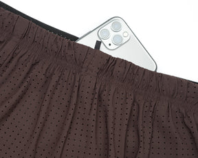 M Space-O 2.5" Shorts | Deep Mahogany