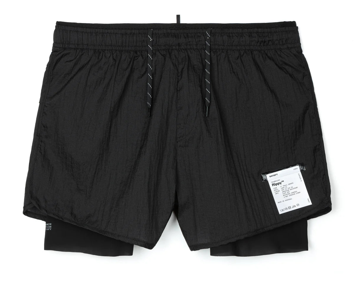 Rippy 3" Trail Shorts | Black