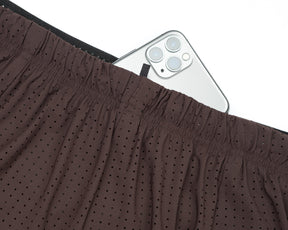 M Space-O 5" Shorts | Deep Mahogany