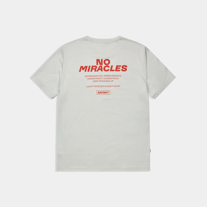Statement Pace T-Shirt | Grey Melange