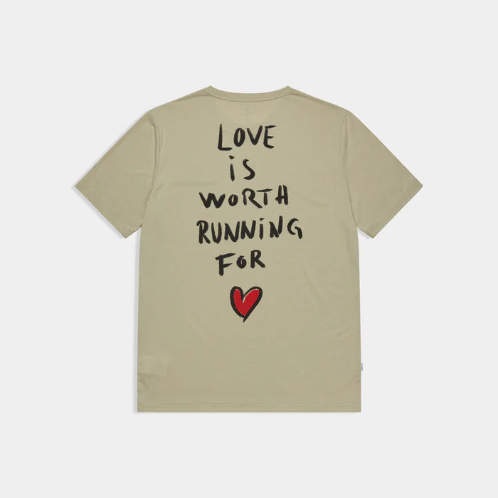 M Statement Motion T-Shirt | Beige