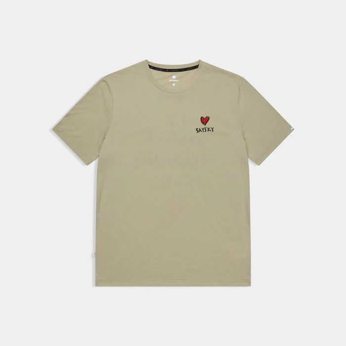 M Statement Motion T-Shirt | Beige