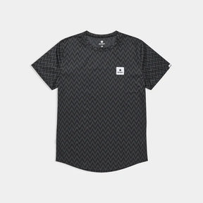 M Zig Zag Combat T-Shirt | Black
