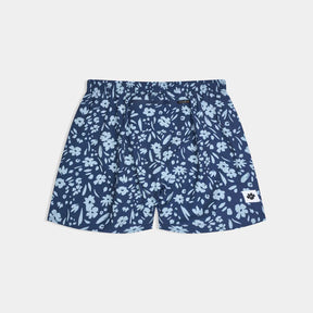 M Flower Pace Shorts 5'' | Blue Flower