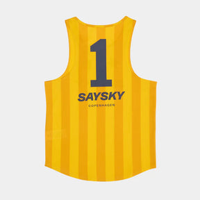 M Stripe Combat Singlet | Yellow