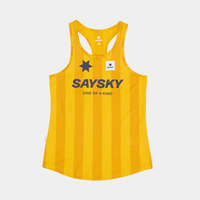 W Stripe Combat Singlet | Yellow