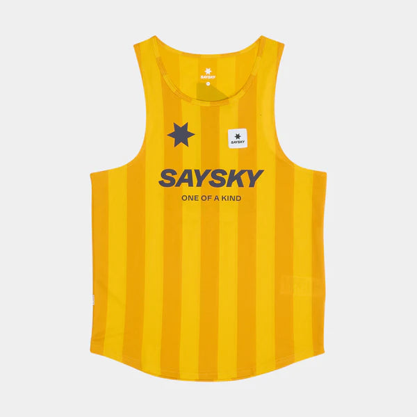 M Stripe Combat Singlet | Yellow