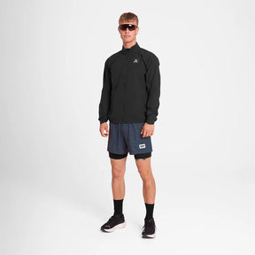 M Houndstooth Pace 2 in 1 Shorts 5'' | Blue