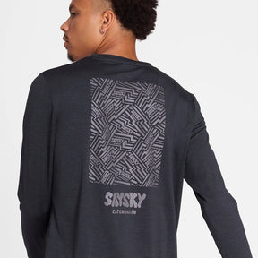 M Reflective Logo Pace Long Sleeve | Black