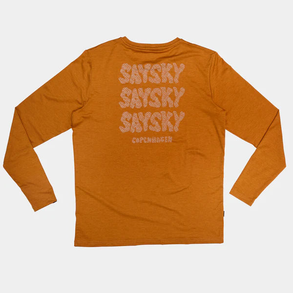 M Reflective Pace Long Sleeve | Orange