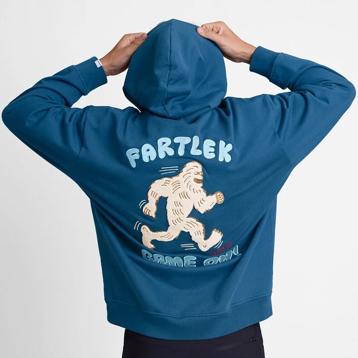 Statement Oversized Hoodie | Blue