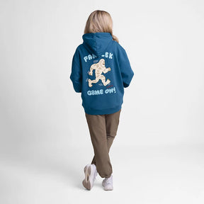 Statement Oversized Hoodie | Blue