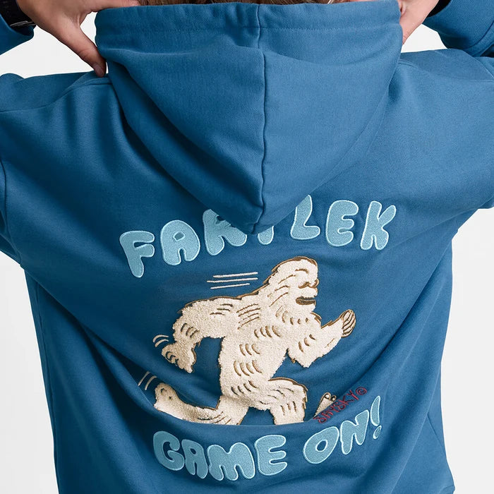 Statement Oversized Hoodie | Blue