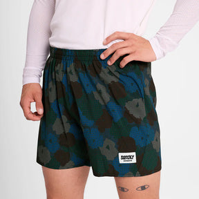M Flower Pace Shorts 5'' | Blue