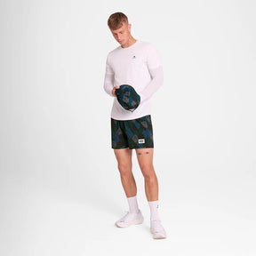 M Flower Pace Shorts 5'' | Blue