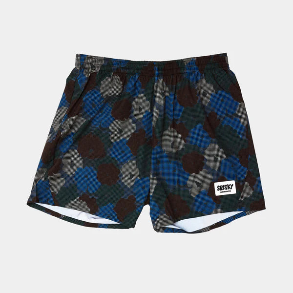 M Flower Pace Shorts 5'' | Blue