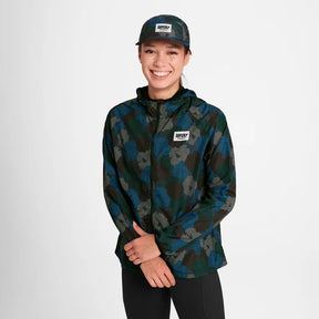 W Flower Pace Jacket | Blue