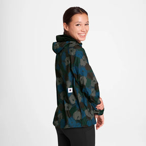 W Flower Pace Jacket | Blue