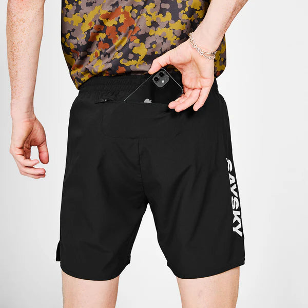 M Pace Shorts 6'' | Black
