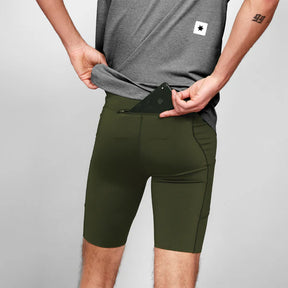 M Combat+ Short Tights 9" | Green