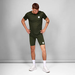 M Combat+ Short Tights 9" | Green