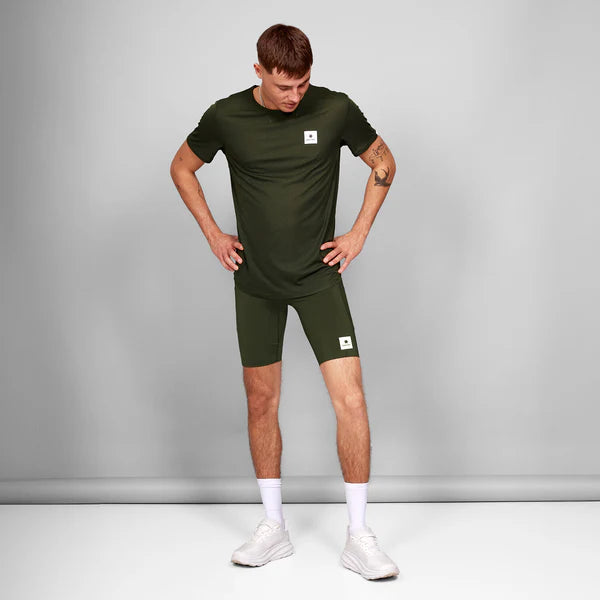 M Combat+ Short Tights 9" | Green