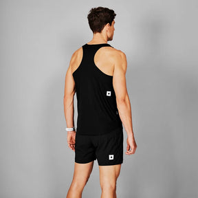 M Logo Flow Singlet | Black