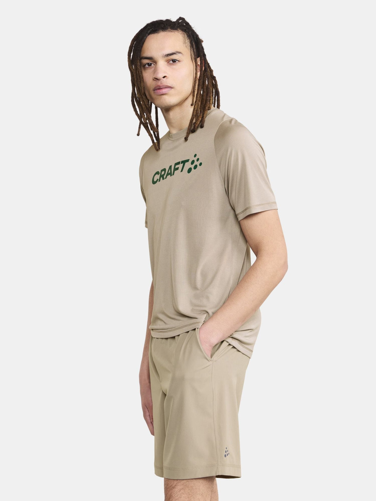 Core Essence Bi-blend Tee | Clay