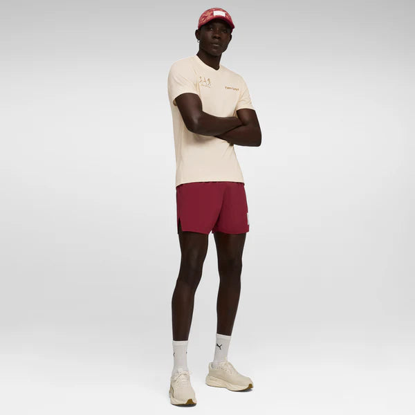 M PUMA X SAYSKY Run Short Team | Regal Red