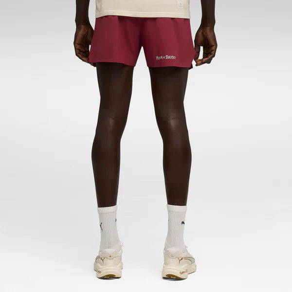 M PUMA X SAYSKY Run Short Team | Regal Red