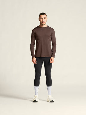 M ADV Essence Long Sleeve Tee 2 | Prune