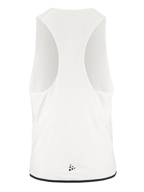Race Day Singlet M | White/Multi