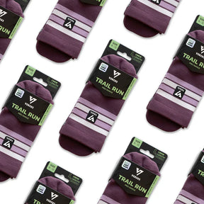 Trail Running Socks | Midnight Plum