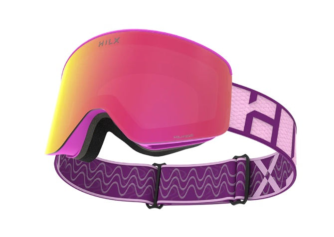 Piryx (Asian Fit) | Matt Pink + Pink Polarized Lens + IUCL9 Clear Lens + Extra Strap