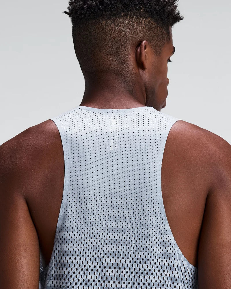 M Shredder Shorty Race Singlet | Pavilion Blue