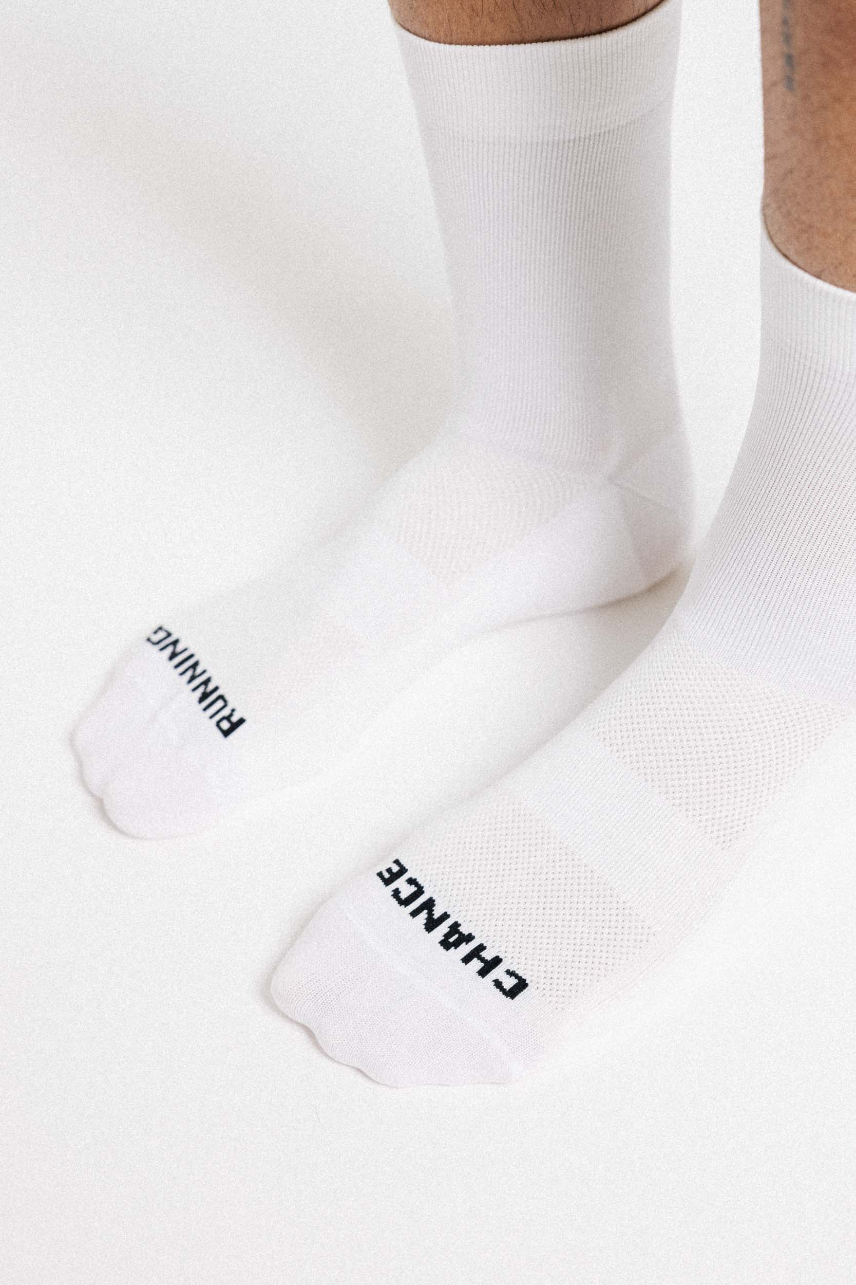 Lightweight Sock C and Arrow | White Black