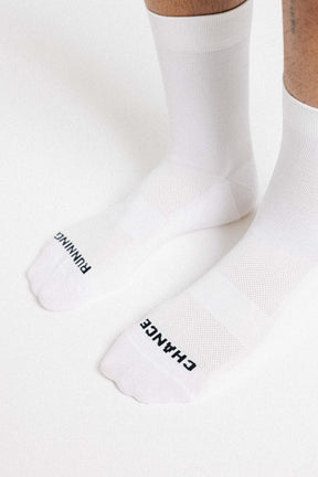 Lightweight Sock C and Arrow | White Black