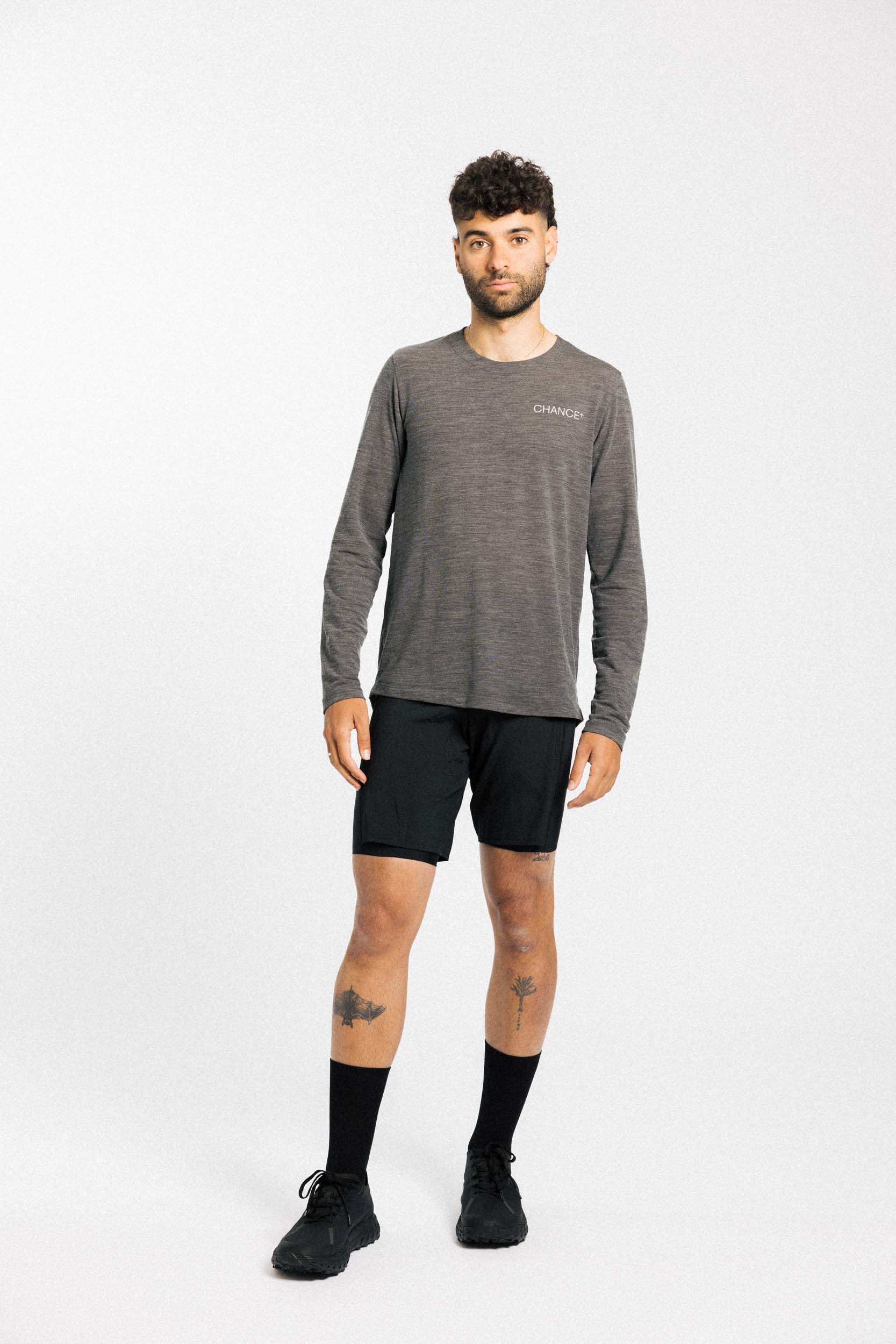 Performance Merino LS Shirt | Slate Grey