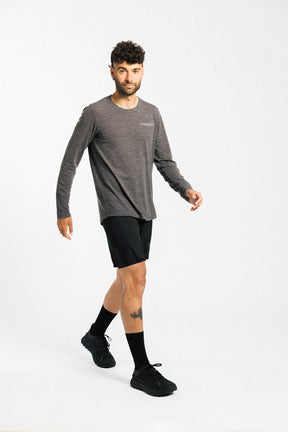 Performance Merino LS Shirt | Slate Grey