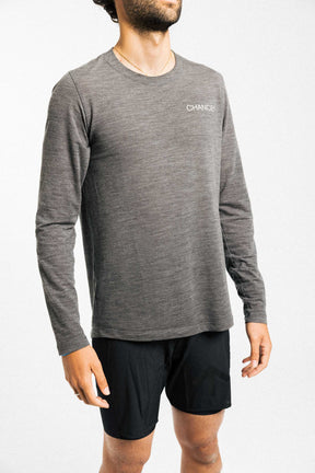 Performance Merino LS Shirt | Slate Grey